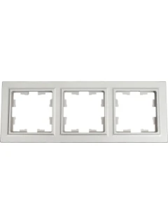 
Рамка 3-м BRITE РУ-3-БрА алюм. IEK BR-M32-K47