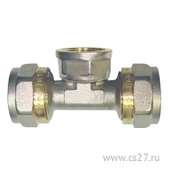 Фото для Тройник с BP 26 х 1/2 х 26 (метапол) Корея