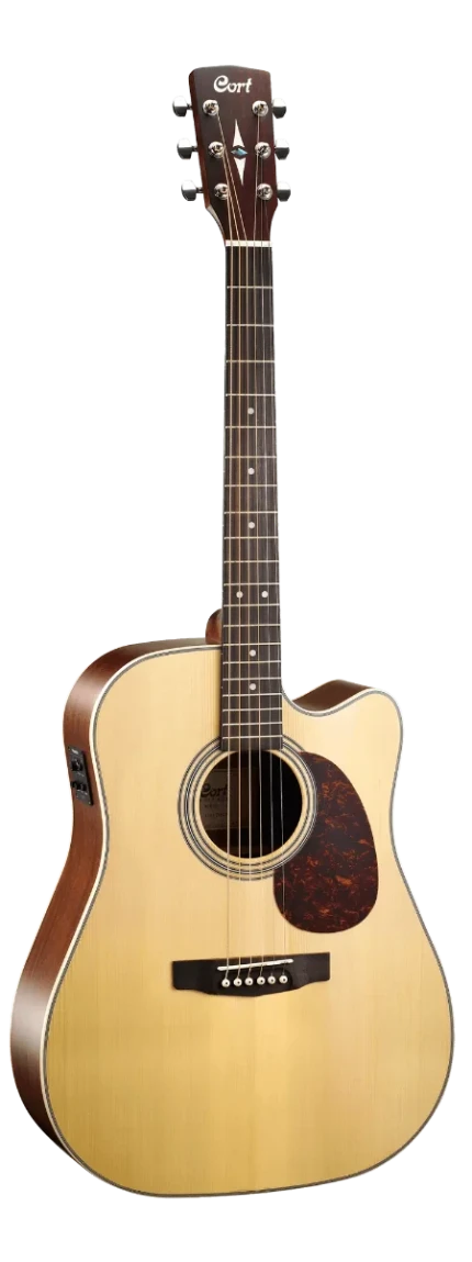 Фото для Электроакустическая гитара Cort MR600F Dreadnought Satin Natural, Cort (Корт)