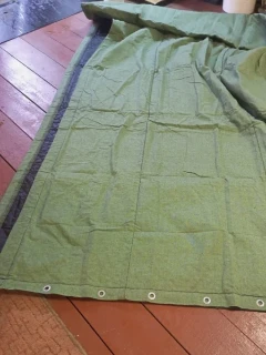 Полог брезентовый утепленный 4 х 2,5 м (Брезент+Синтепон)