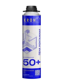 Фото для Профессиональная монтажная пена всесезонная Kronbuild 50+