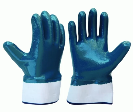 Фото для Перчатки нитриловые РП джерси с манжетом крага N314 (12/288)