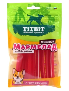 Фото для Мармелад д/собак с ТЕЛЯТИНОЙ 120 грамм