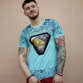 Фото для Яркая мужская футболка