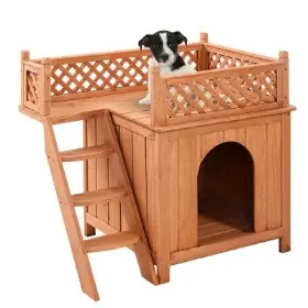 Декоративная будка для собаки