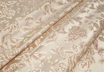 Жаккард мебельный Marguerite De Valois fleur creme, мебельные ткани Благовещенск, мебельные ткани в наличии